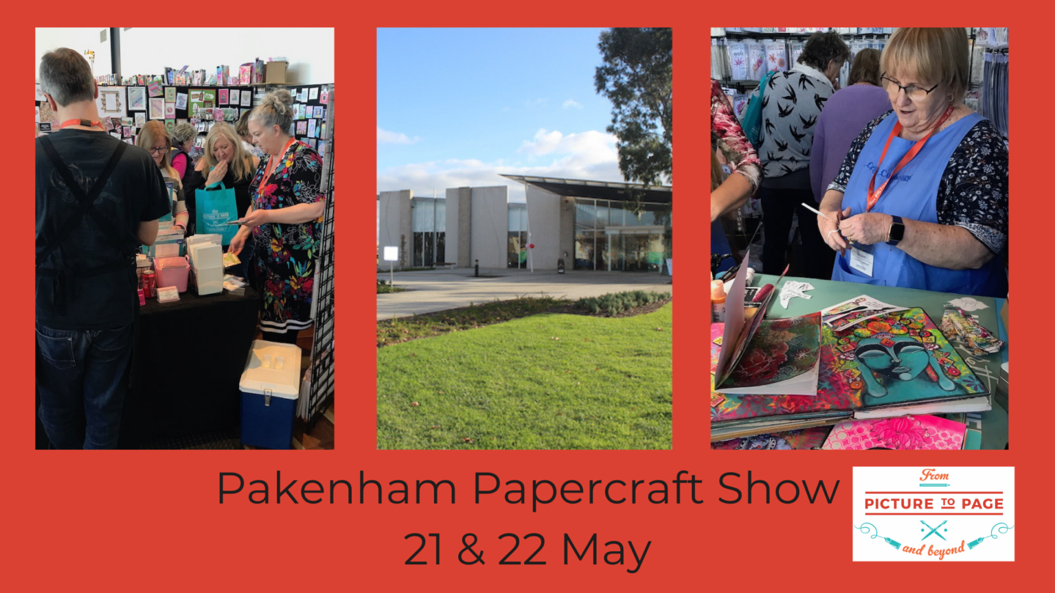 Pakenham Papercraft Show Retailers 2022 From Picture to Page and Beyond